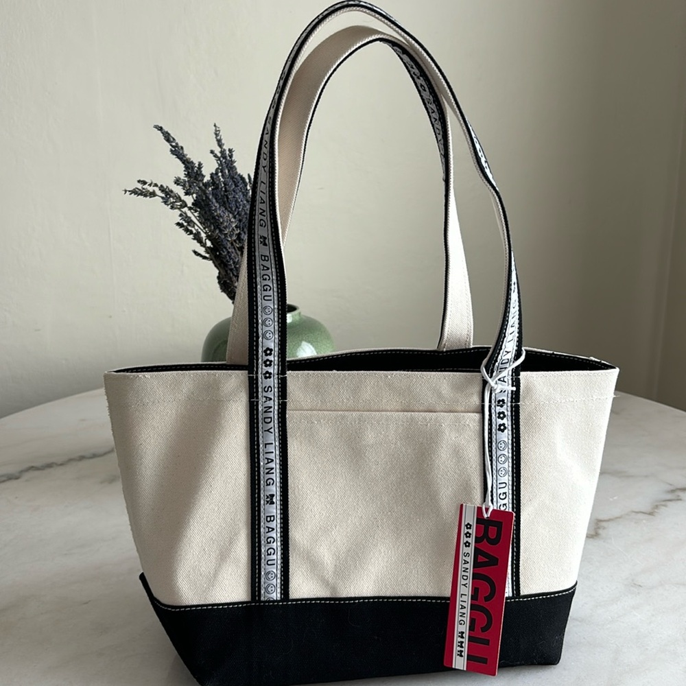 BAGGU X Sandy Liang canvas small tote